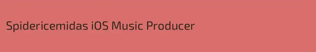 Spidericemidas iOS Music Producer